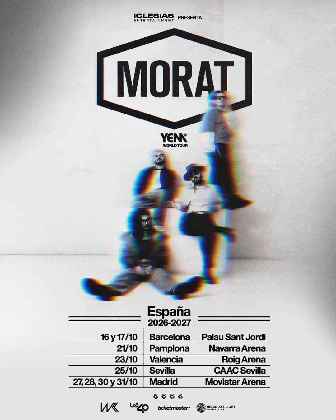 Morat arrasa en España con su “Ya Es Mañana Tour”: sold outs, nuevas fechas y euforia total
